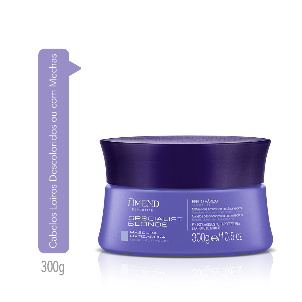 Máscara Matizadora Amend Expertise Specialist Blonde 300g